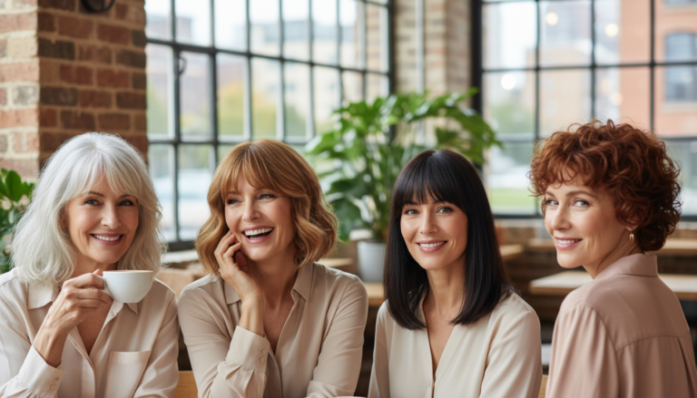 18 Hairstyles with Bangs That Flatter Older Women Over 50