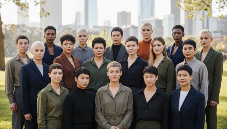 18 Non Binary Haircuts That Work for Women Over 20