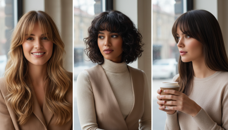 25 Curtain Bangs Hairstyles That Look Amazing on Women Over 20