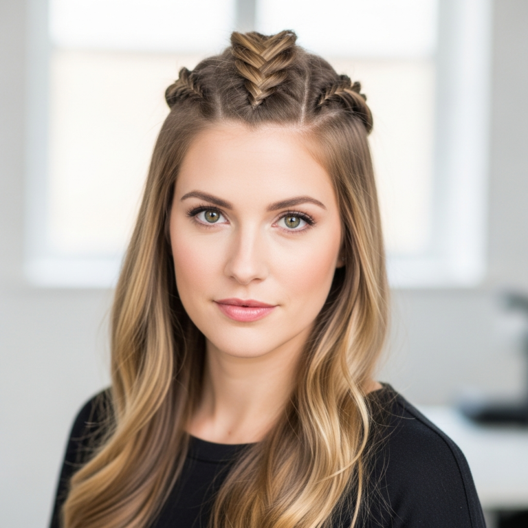 18 Half Braided Hairstyles That Women Over 20 Can Try Easily