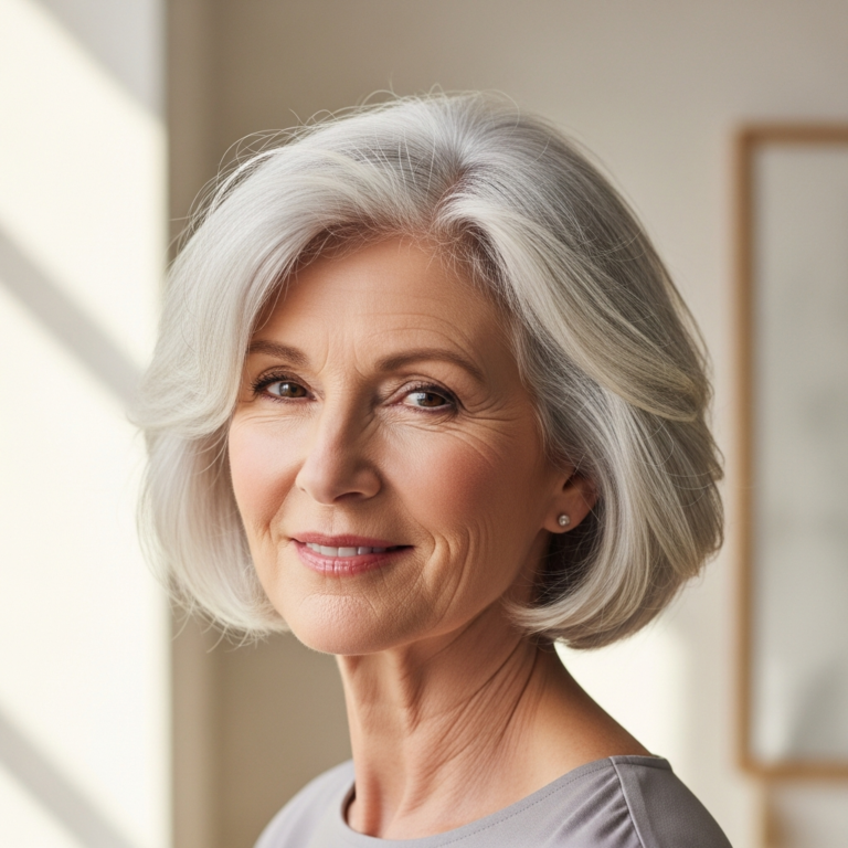 18 Short and Stylish Hairstyles for Women Over 60