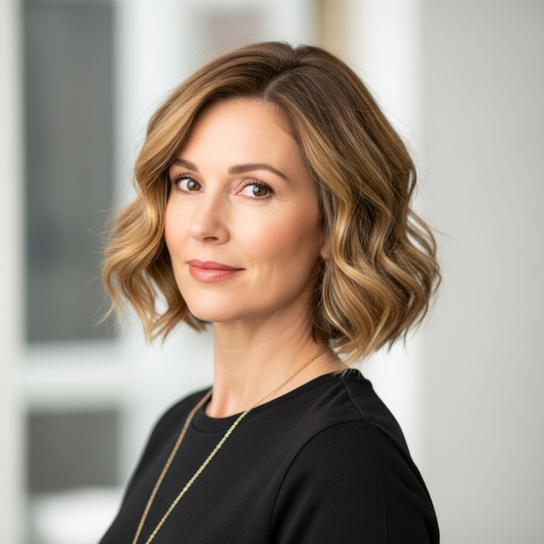 18 Wavy Bob Ideas That Look Chic on Women Over 30