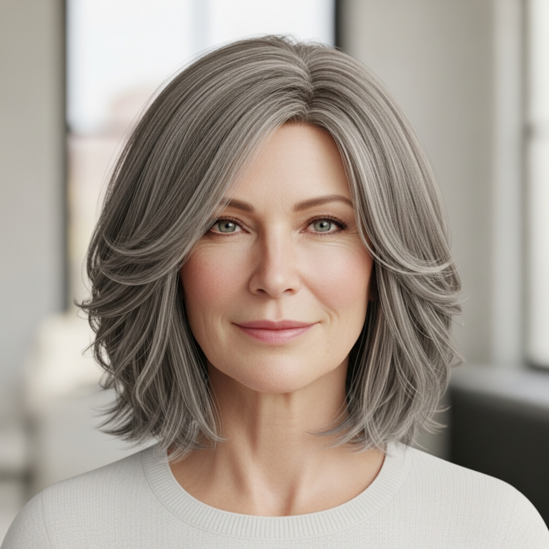 20 Medium Length Haircuts That Work Best for Women Over 50