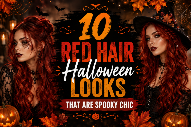 10 Red Hair Halloween Looks That Are Spooky Chic