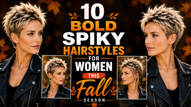 10 Bold Spiky Hairstyles for Women This Fall Season