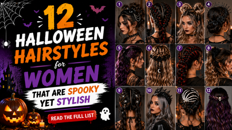 12 Halloween Hairstyles for Women That Are Spooky Yet Stylish
