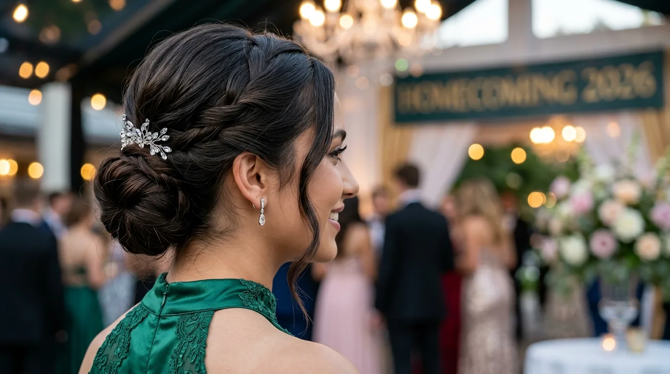 Elegant Low Bun
