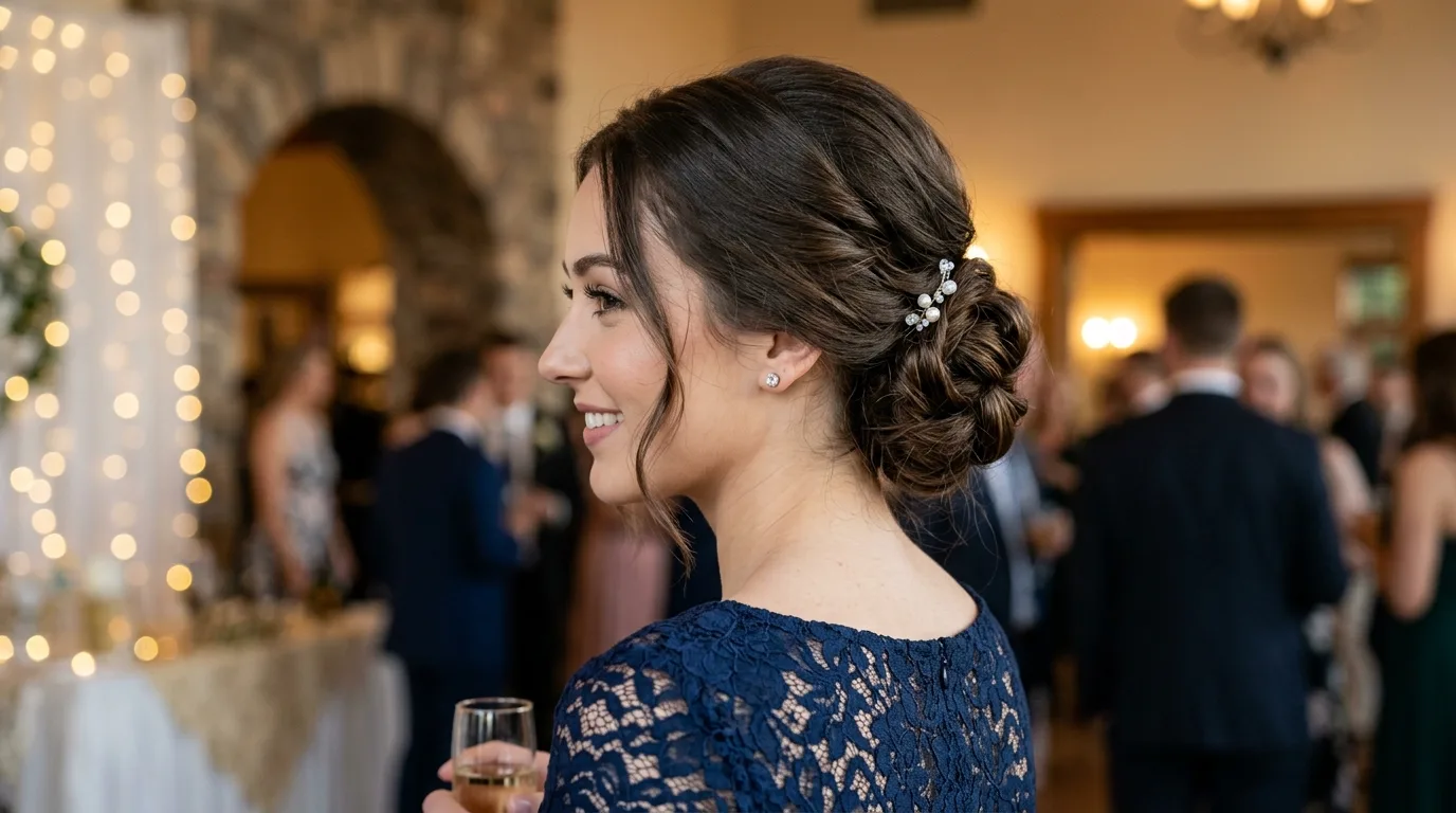 Elegant Low Bun