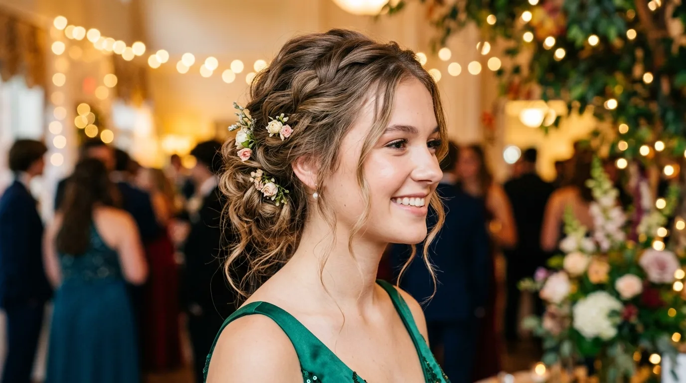 Messy Romantic Updo