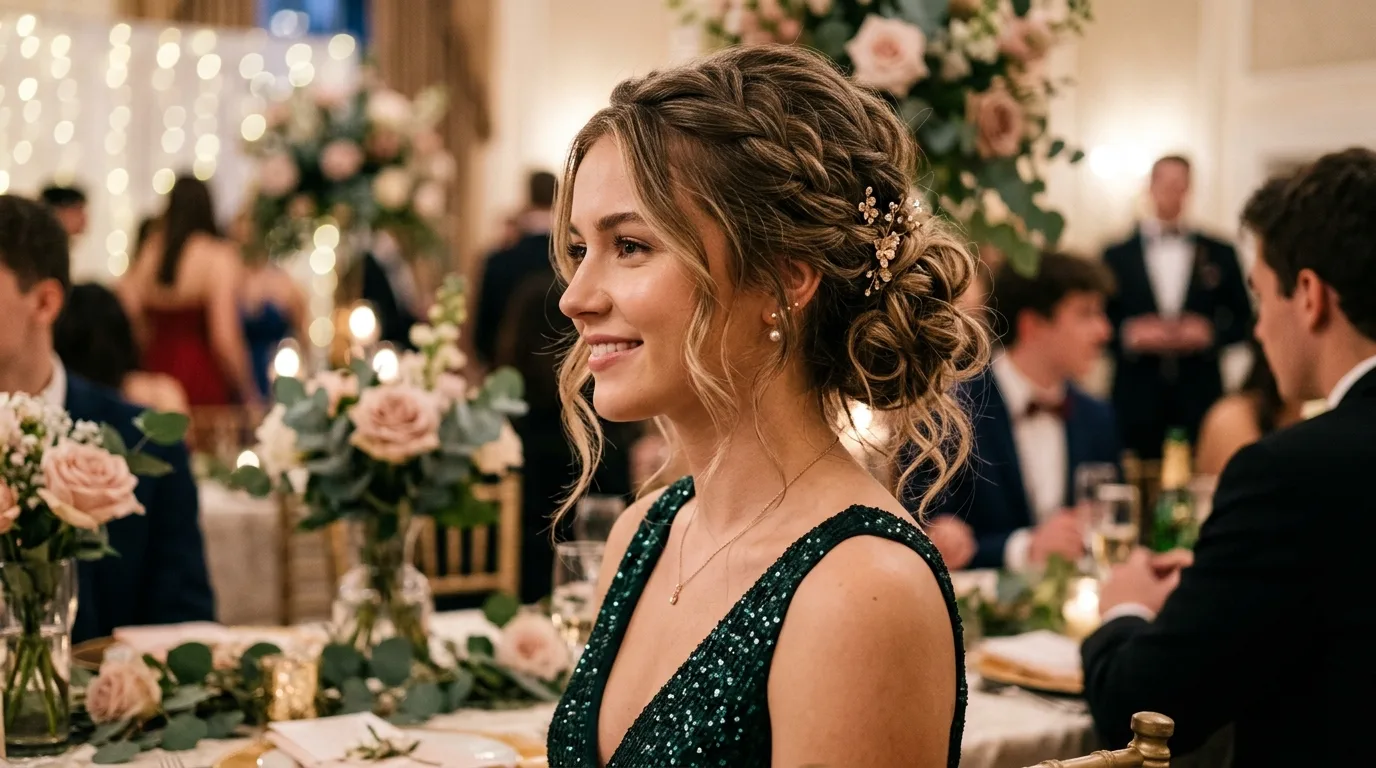 Romantic Messy Updo