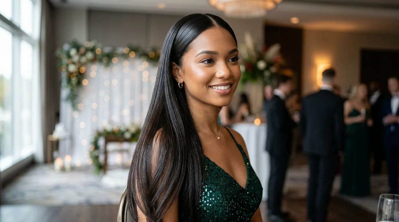 Sleek Straight Hair