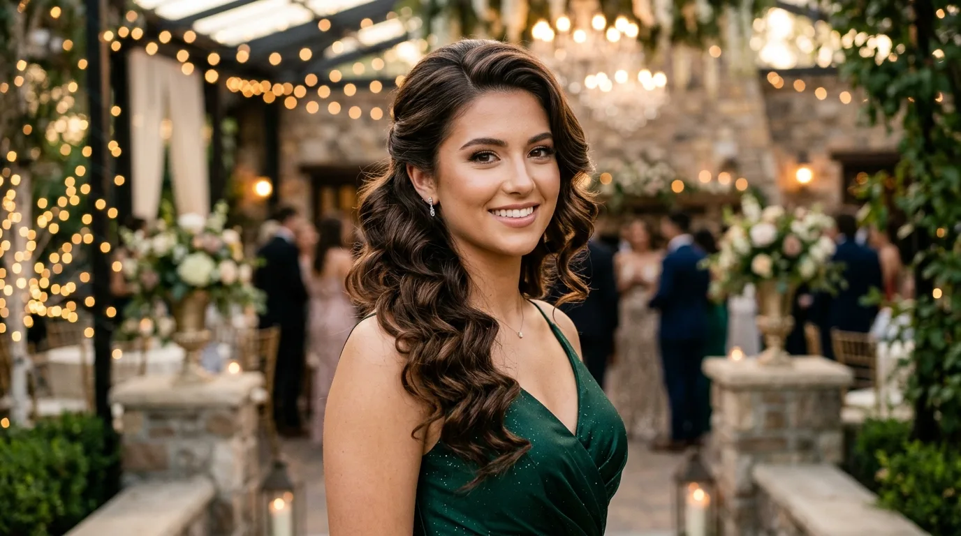 Side Swept Curls