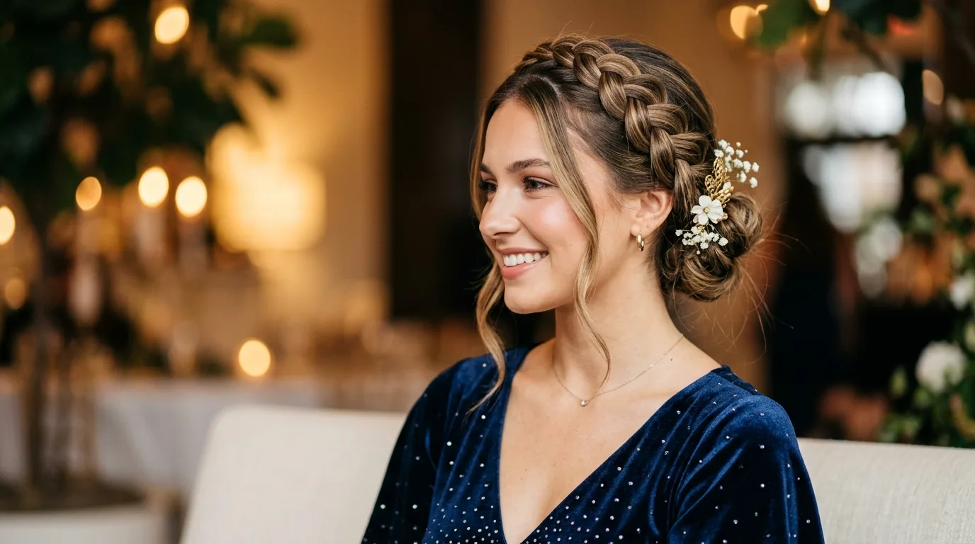 Braided Crown Hairstyle