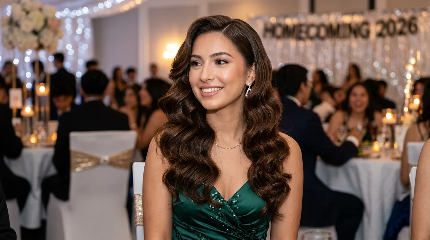 Glamorous Side Part Waves